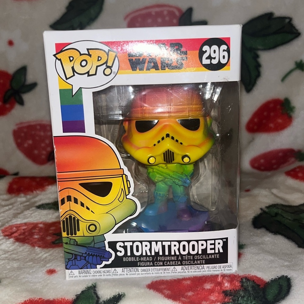 Rainbow Stormtrooper POP Figure